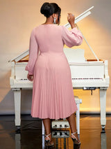 high waist slim evening dresses pleated wedding guest dress