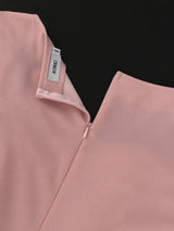 Party Club Prom Elegant Simple Evening Dresses pleated dress with sleeves