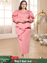 pink v neck maxi dresses for women