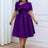 AOMEIDRESS Plus Size A Line Swing Party Dress Women Church Outfits