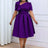 AOMEIDRESS Plus Size A Line Swing Party Dress Women Church Outfits