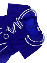 AOMEIDRESS Plus Size Party Dresses Ruffles Peplum Belly Cover Wedding Guest Gowns