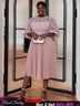 fahion evening party pleated dress
