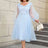AOMEIDRESS 50s Swing Dress Puff Sleeve A Line Retro Vintage Look

