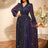 AOMEIDRESS Purple Sequins A Line Dress Party Wedding Evening Outfits Purple / S