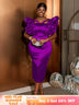 Hollow out，Birthday party dress