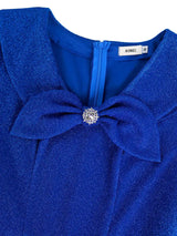 AOMEIDRESS Royal Blue Formal Dress A Line Gown Long Church Dresses