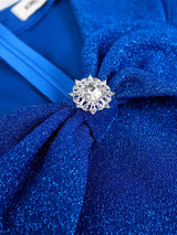 AOMEIDRESS Royal Blue Formal Dress A Line Gown Long Church Dresses