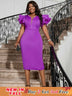 sexy deep v neck party dress for women