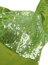AOMEIDRESS Sequins Mini Sweetheart Collar Dresses For Wedding Guests
