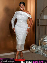 silver sequin dresses