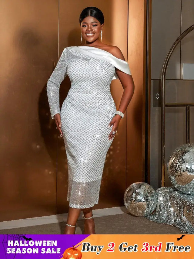 silver sequin dresses
