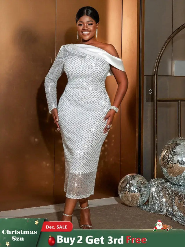 silver sequin dresses