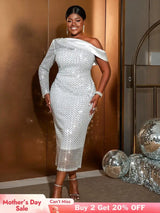 silver sequin dresses