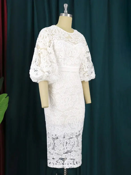 Puff Sleeve Sash Dress, Making It More Gorgeous and Stylish