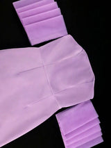 AOMEIDRESS Sexy Lavender Strapless Backless Pleated Dress For Party
