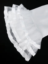 AOMEIDRESS Sexy Wedding Guests Dresses Strapless Backless Ruffle