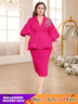 rose v neck midi dresses for women