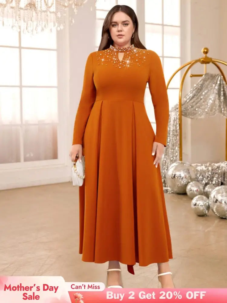 stand collar cut out dresses for women