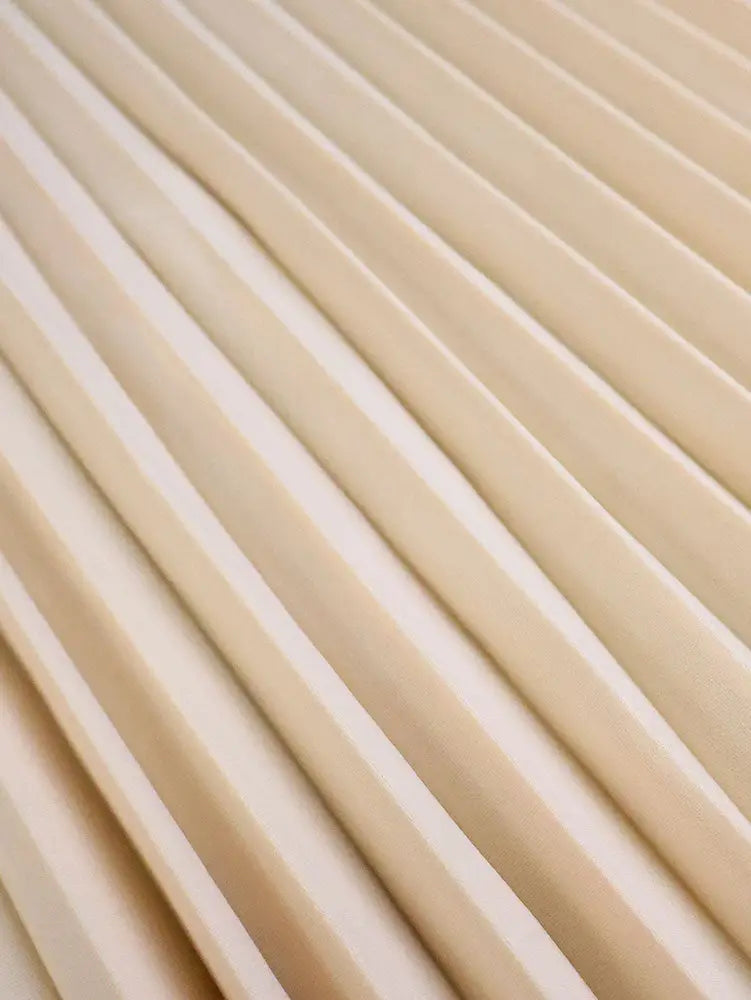 AOMEIDRESS Stylish A Line Pleated Dress V Neck Long Sleeve 3D Flower