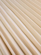 AOMEIDRESS Stylish A Line Pleated Dress V Neck Long Sleeve 3D Flower