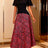 AOMEIDRESS Stylish Colorblock A Line Dress O Neck Short Sleeve Office Black / S