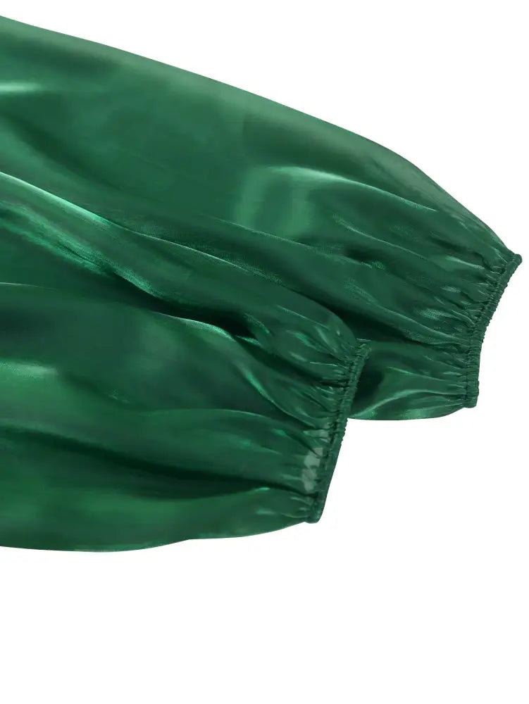 AOMEIDRESS Two Pieces Sets Simple Elegant Causal Suits Long Sleeve