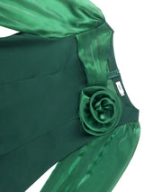 AOMEIDRESS Two Pieces Sets Simple Elegant Causal Suits Long Sleeve