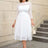 AOMEIDRESS Vintage Style White Lace Dress with Long Sleeves for Women