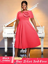 AOMEIDRESS Wedding Guest Dresses Classy Church Dresses for Woman 2025 WatermelonRed / S