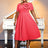 AOMEIDRESS Wedding Guest Dresses Classy Church Dresses for Woman 2025 WatermelonRed / S