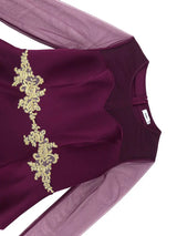 AOMEIDRESS Wedding Party Outfits Church Patchwork Pencil Dress Woman