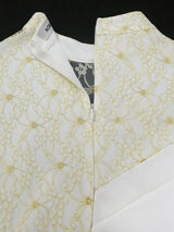 AOMEIDRESS White Bridal Shower Dress Lace Patchwork Package Hip Dress