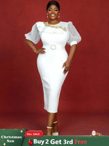 AOMEIDRESS white bridal shower dress Puff Tulle Leaf Party Elegant Gown
