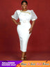 AOMEIDRESS white bridal shower dress Puff Tulle Leaf Party Elegant Gown

