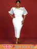 AOMEIDRESS white bridal shower dress Puff Tulle Leaf Party Elegant Gown
