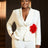 AOMEIDRESS White Formal Blazer Top With Red Flower Office Lady Clothes White / S