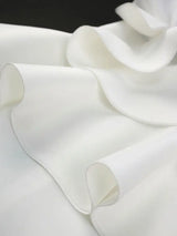 AOMEIDRESS White Wedding Clothes Peplum 3D Decoration Strapless Dress