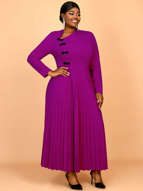 AOMEIDRESS Winter Work Outfits Elegant Women Dresses Business Casual