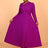 AOMEIDRESS Winter Work Outfits Elegant Women Dresses Business Casual Purple / 0XL