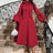 Red Christmas evening party dress