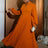 Elegant long sleeve maxi party dress pleated dress with sleeves