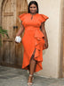 Plus Size Slim Dress Can Can Meet Multiple Requirements of Women