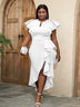Ruffle Sleeve is an Important Design Element