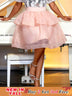 Pink Fashion Skirts with Elastic Waist