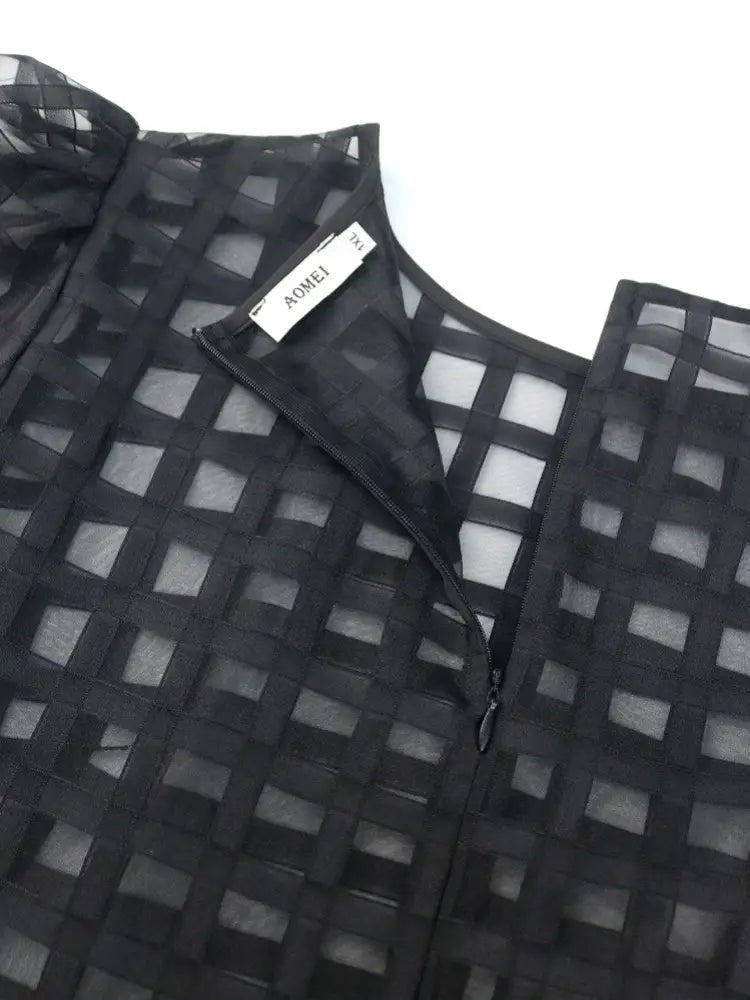 Long Sleeve and O-neck Dress for Summer