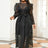 Sexy See Through Plus Size AOMEI Dress for Women