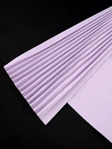 AOMEIDRESS Women Pleated Bodycon Dress Lantern Sleeve Party Clothing