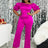 Rose High Waist Jumpsuit, Elegant and Fashion