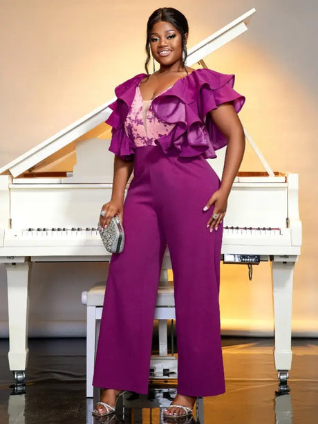 Sexy Bodycon High Waist Jumpsuits for Daily or Party